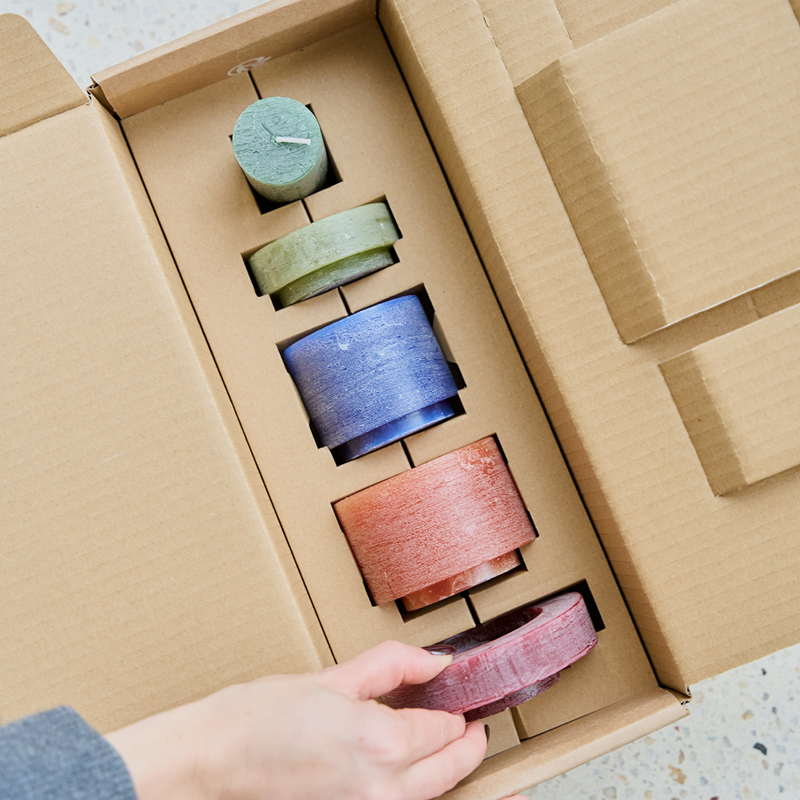 CANDL STACK 03 – A 5 piece gift box