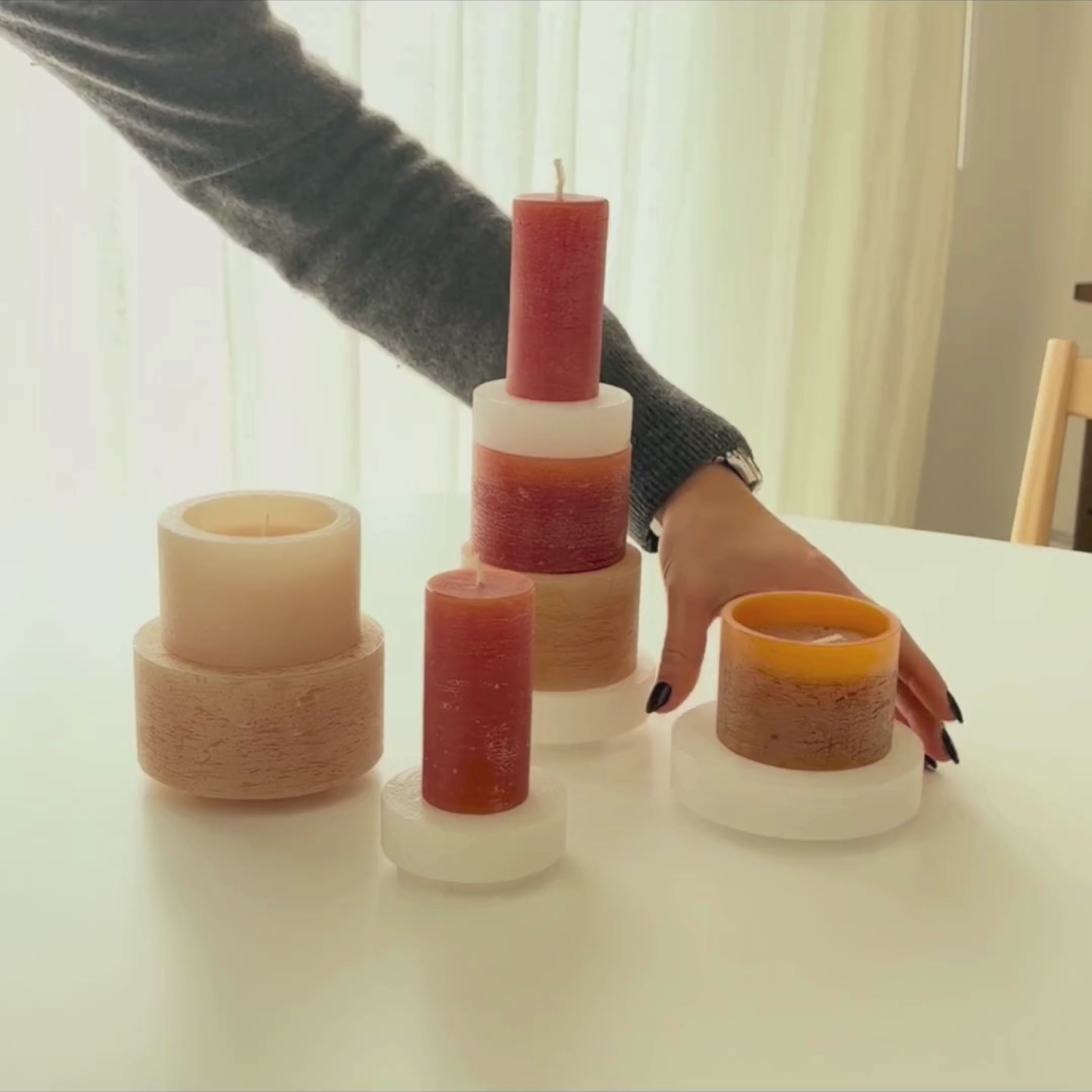 CANDL STACK 06- Beige